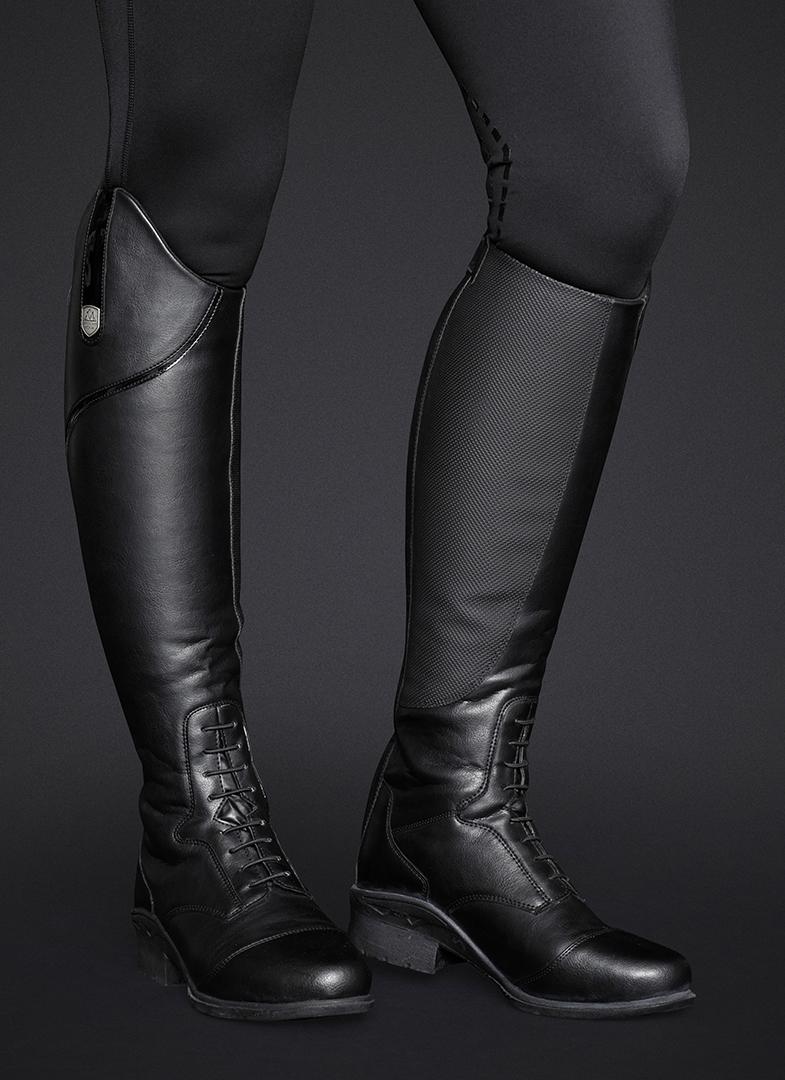Mountain Horse Reitstiefel Veganza, schwarz